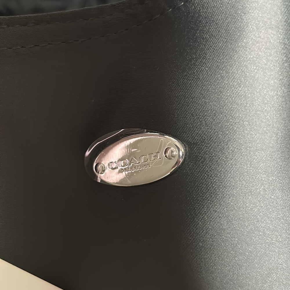 •Coach Satin Tote - Picture 8 of 9